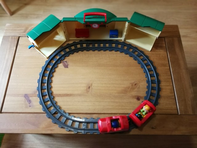 tren maletin playmobil 123