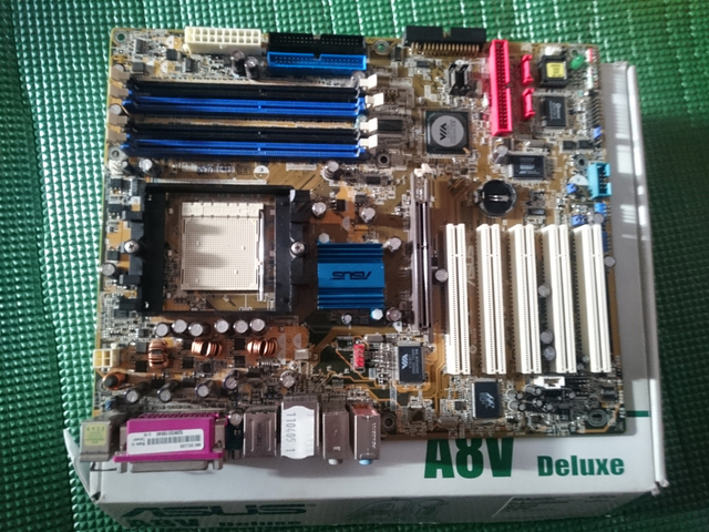 Asus a8v deluxe bios обновить