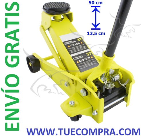 GATO HIDRAULICO DE CARRETILLA 2 TONELADAS PARA COCHE