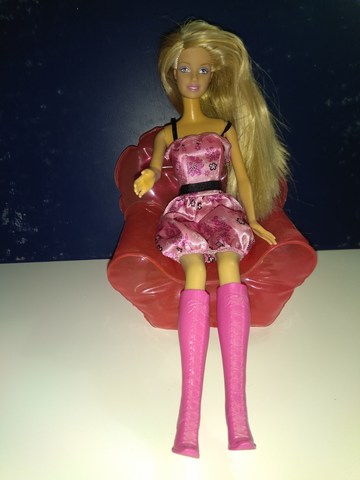 barbie con vestido