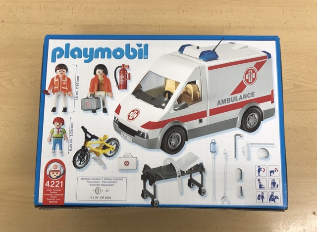 ambulancia de playmobil