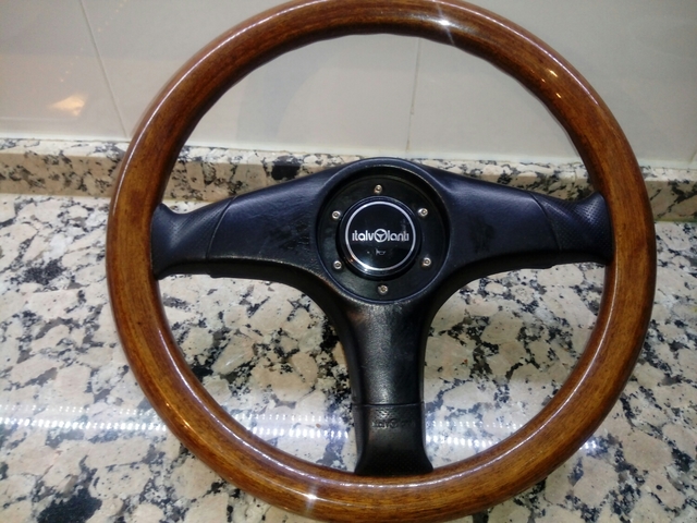 Volante madera mercedes