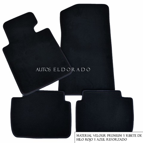 Calidad conjunto de Reforzado Negro//Azul Esteras-Todos Los Protectores De Alfombra Para Citroen