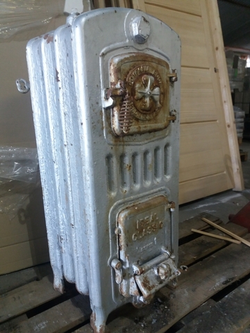 MIL ANUNCIOS.COM - Estufa de hierro antigua