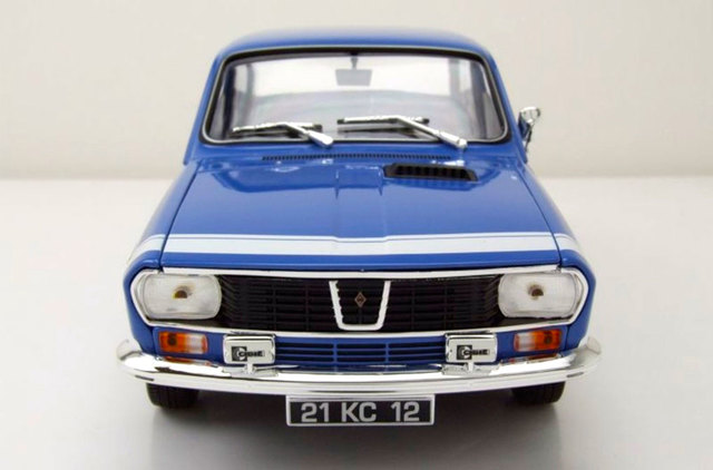 Renault 12 Gordini 1971 azul coche modelo 1:18 norev