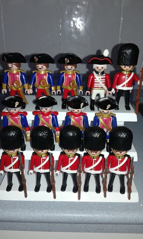 playmobil soldados franceses