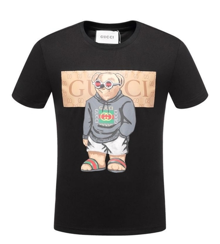 camiseta gucci negra hombre