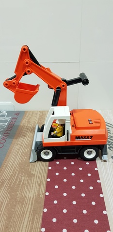 excavadora playmobil 6860