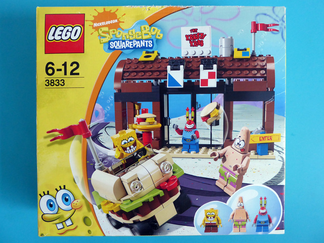 lego bob esponja