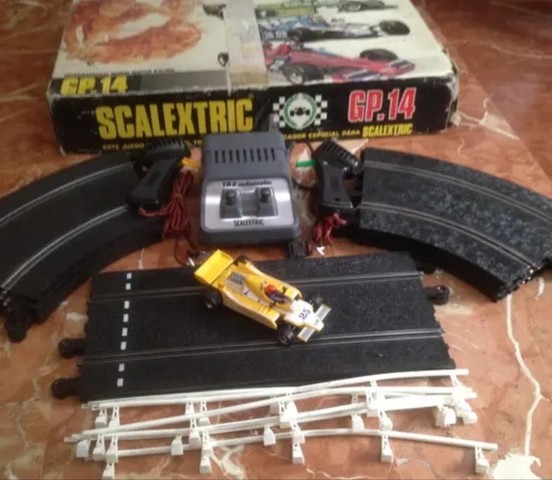 scalextric de trenes