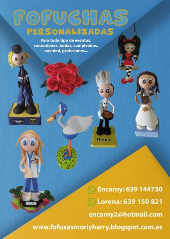fofuchas personalizadas baratas