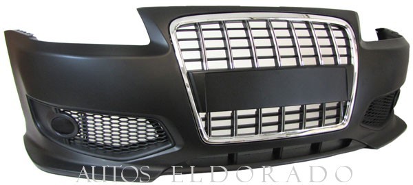 AUDI A3 1996-2003 frontal principal Rejilla Cromo Negro De Alta Calidad Nueva