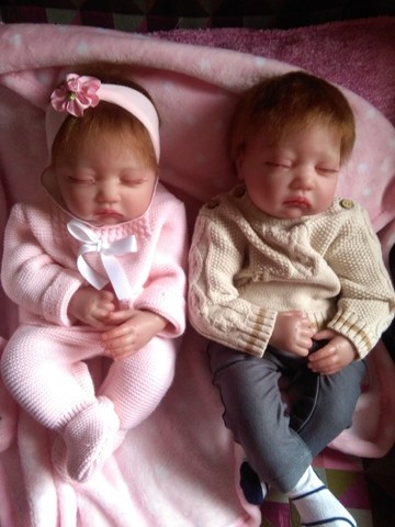 bebe reborn mellizos