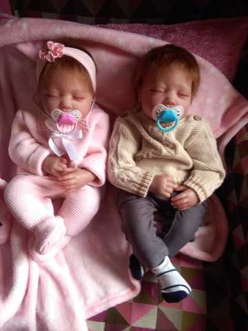 bebes reborn mellizos