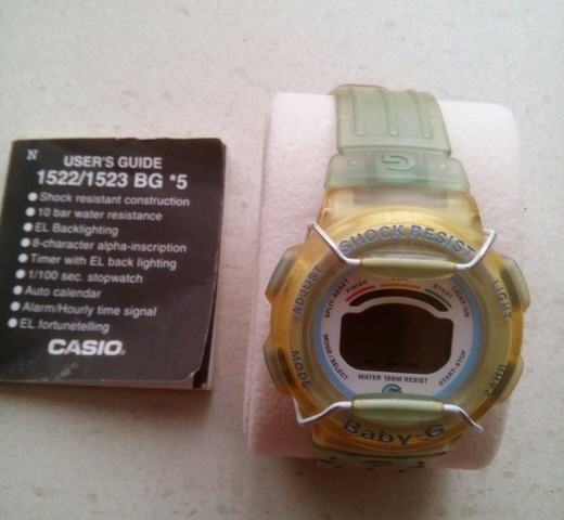 casio baby g vintage