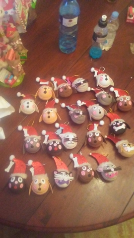 fofuchas de navidad
