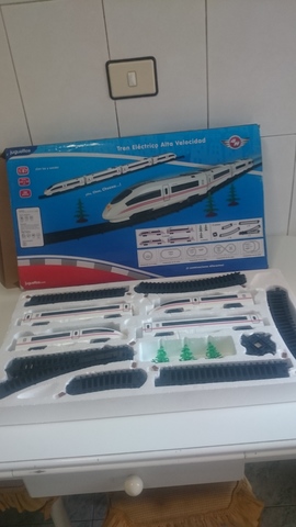 tren electrico juguettos