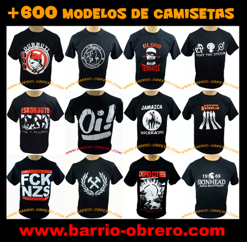 camisetas punk