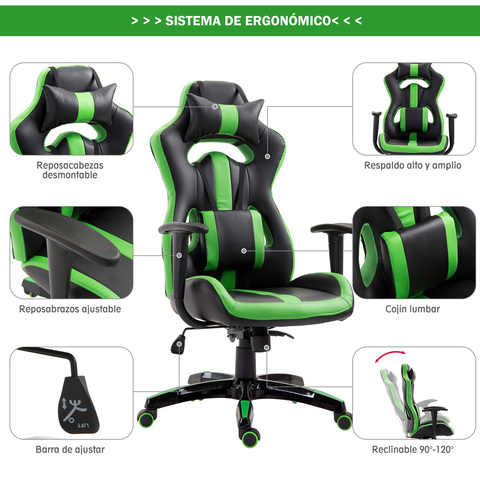 MIL ANUNCIOS.COM Silla ergonomica Segunda mano y anuncios Silla operativa Madrid ergonómica con respaldo alto reclinable