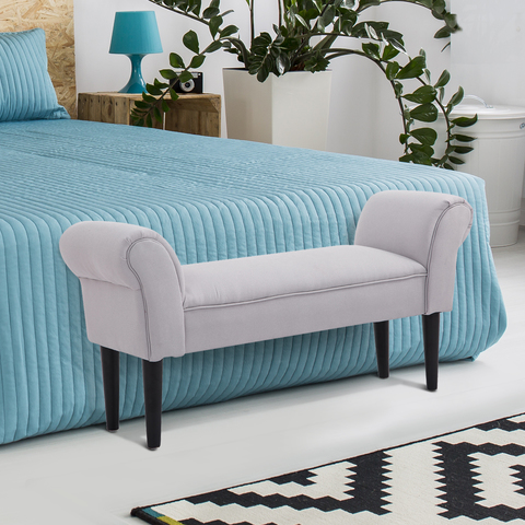 MIL ANUNCIOS.COM - Taburete Pie de Cama Banqueta con Brazos