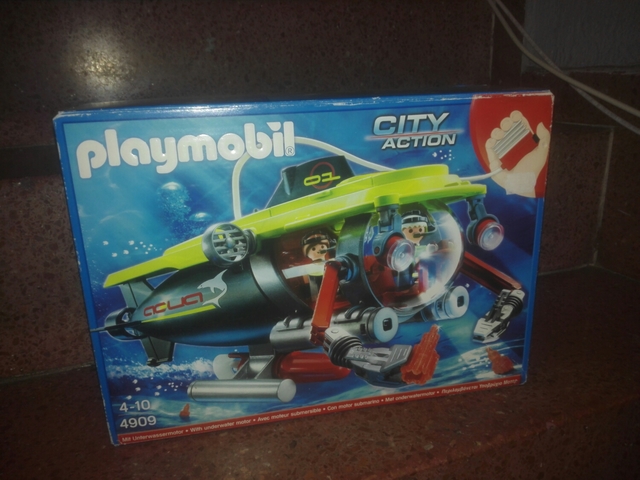 submarino playmobil 4909