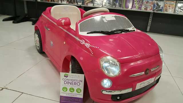 fiat 500 bateria para niños