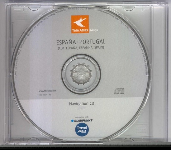 calles principales West-Europa 2013//2014 Navegación CD-ROM Blaupunkt DX Alemania
