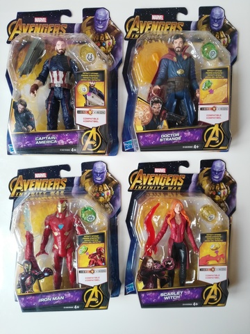 muñecos de los avengers infinity war