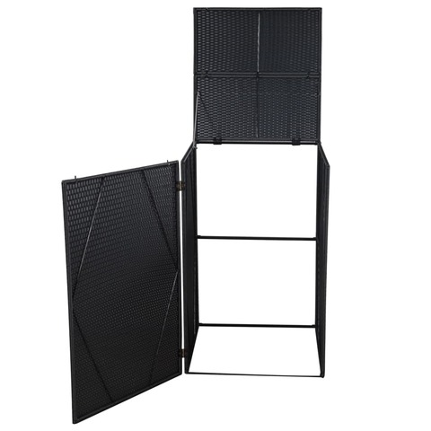 MIL ANUNCIOS.COM - Cobertizo contenedor basura poli ratan