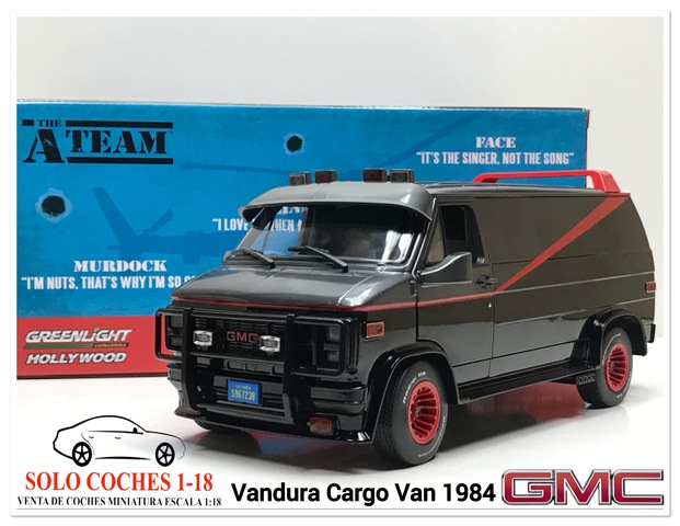 GMC Vandura furgoneta El Equipo A (1983) Greenlight 1/12