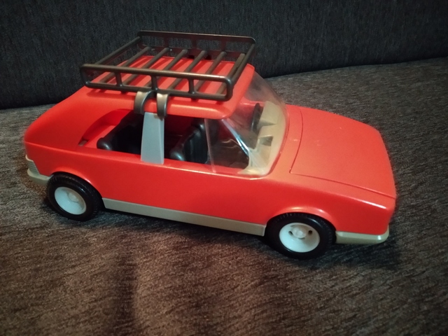 coche rojo playmobil