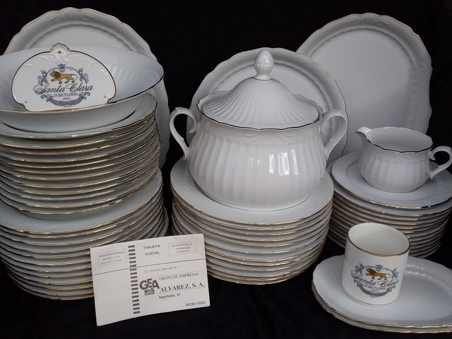 Sevilla Vajillas Completas Santa Clara Vajillas Milanuncios 2025