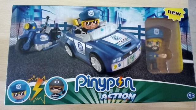 coche de policia de pinypon