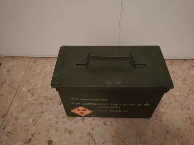 MIL ANUNCIOS.COM - Caja metalica municion militar