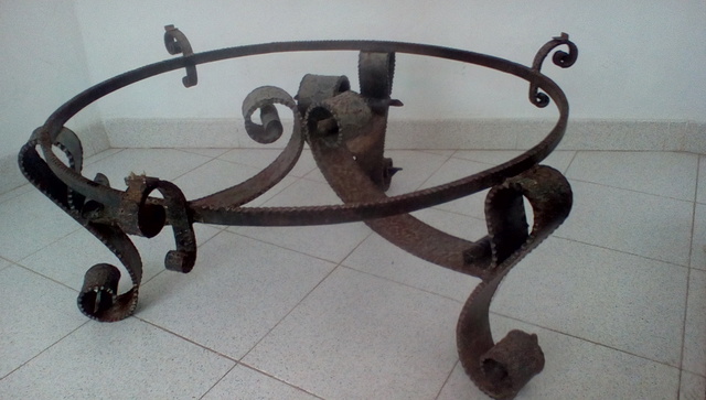 MIL ANUNCIOS.COM - Pies de hierro forjado para mesa