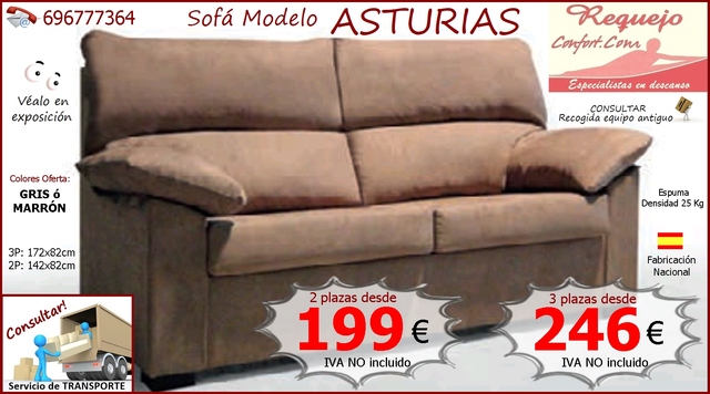 Sofas chaise longue baratos asturias