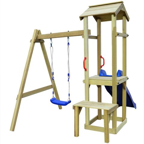 columpio infantil jardin