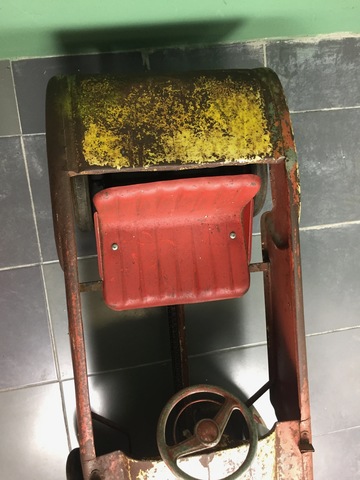 coche de pedales años 50