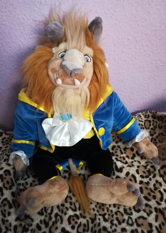 peluches de la bella y la bestia