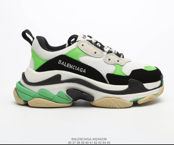 Order new Balenciaga Triple S Trainers RED Black shoes