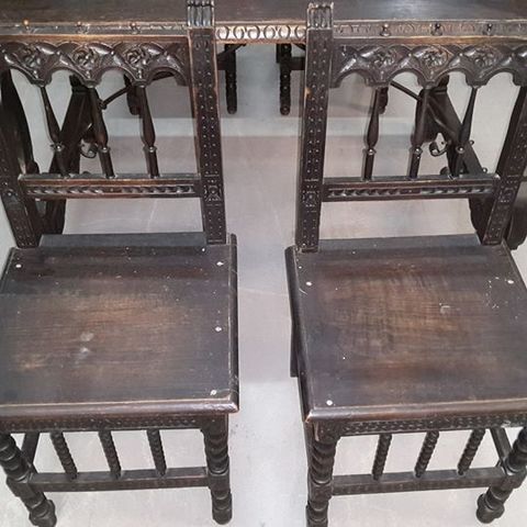 mesa y sillas antiguas de mader mesa y sillas antiguas de mader