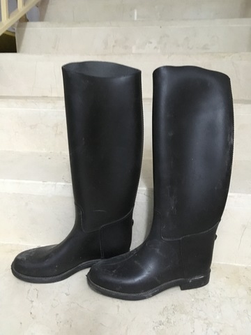 botas de equitacion niña