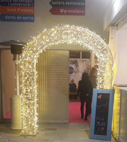 Mil Anuncios Com Arcos Para Bodas Con Iluminacion Flores