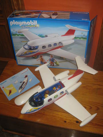 avion pasajeros playmobil