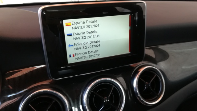 código de activación V13 2019 NTG5 Mercedes Benz NTG 5 actualización mapa de navegación lo último