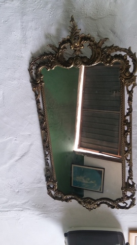 MIL ANUNCIOS.COM - Espejo antiguo en bronce 100x50