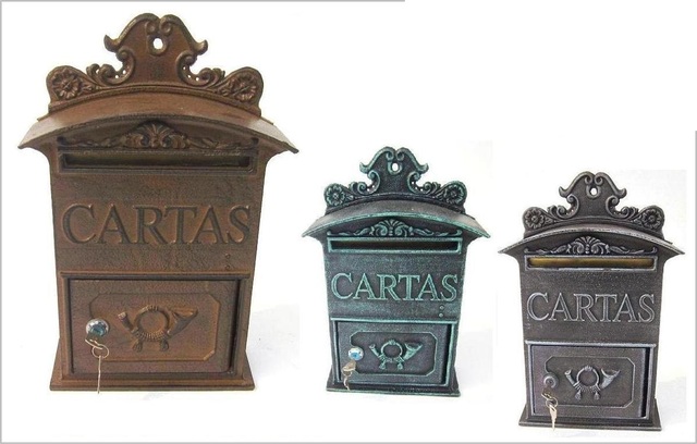 MIL ANUNCIOS.COM - Buzon cartas hierro fundido , rustico