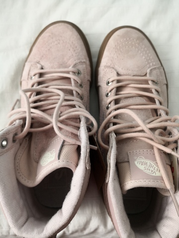 botas vans beige