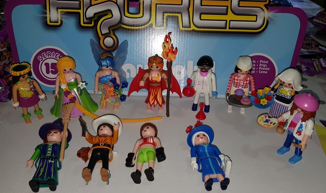 serie 15 playmobil chicas