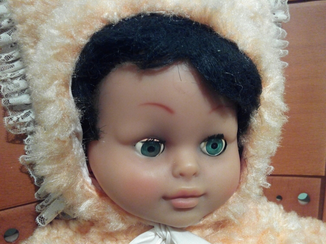 muñecas dormilonas de tela